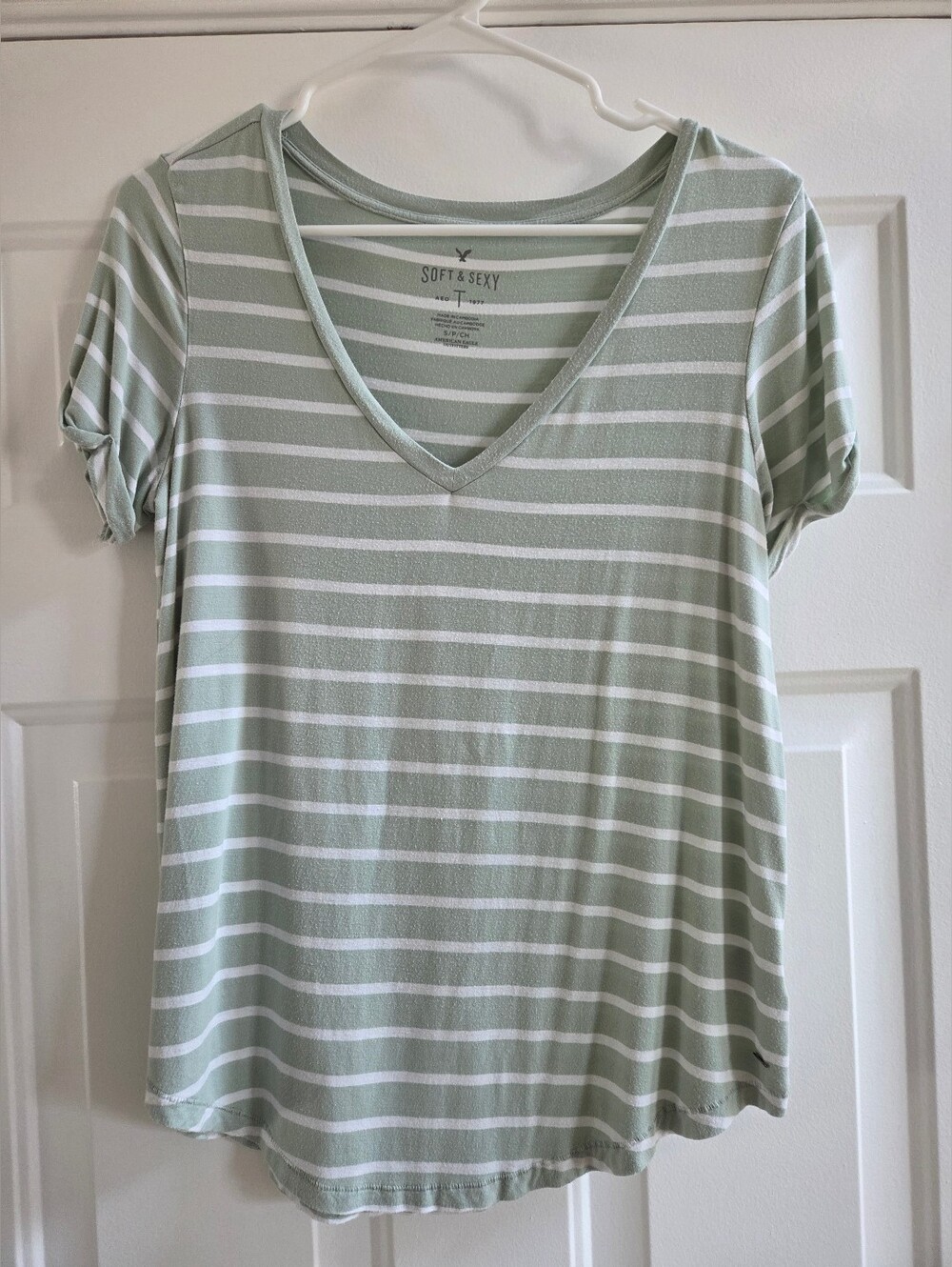 American Eagle Strip Top